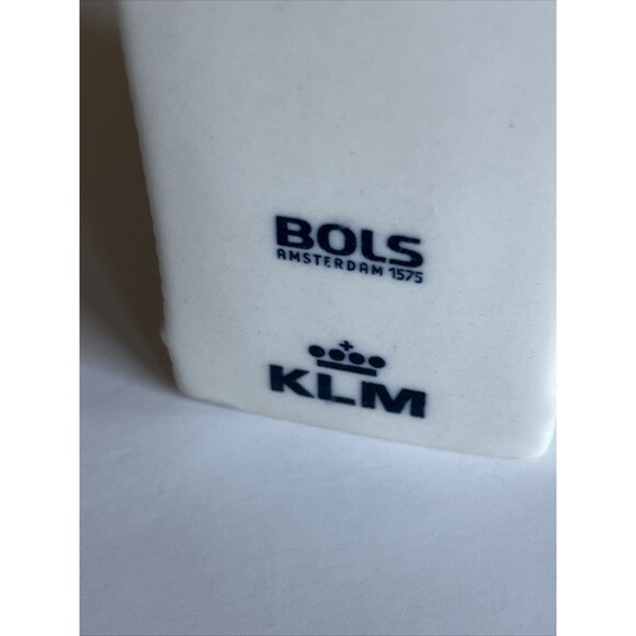 Vintage KLM 10 Rynbende Blue Delft Holland Amsterdam House Sealed Bottle - Picture 8 of 8